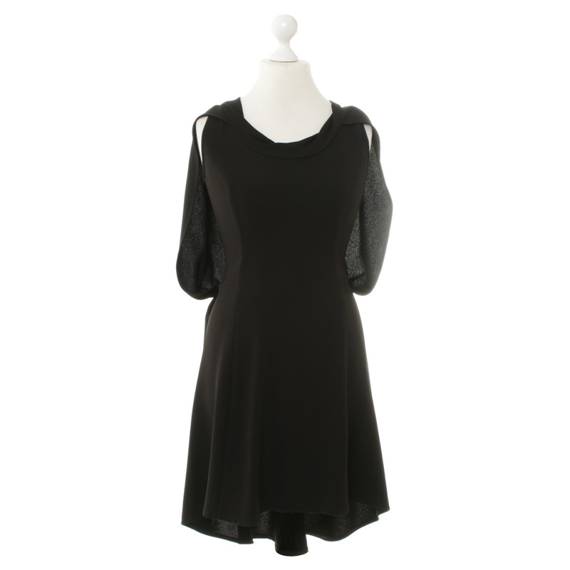 Gaspard Yurkievich Black dress with Cape