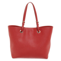 Dkny Shopper Leather in Red