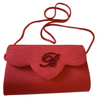 Blumarine Clutch Bag in Red