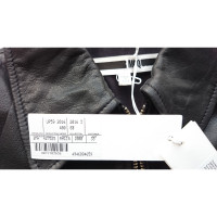 Mcqueen, Alexander Jacket/Coat Leather in Black