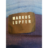 Markus Lupfer Rock aus Wolle in Blau