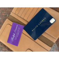 Ralph Lauren Purple Label Täschchen/Portemonnaie aus Leder in Braun