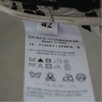 Dolce & Gabbana Paio di Pantaloni in Viscosa