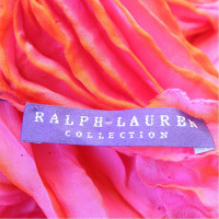 Ralph Lauren Schal/Tuch aus Seide in Fuchsia