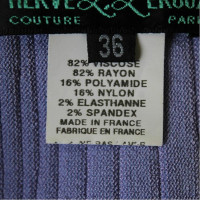 Hervé L. Leroux Dress Viscose in Violet