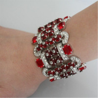 Carlo Zini Bracelet/Wristband in Red