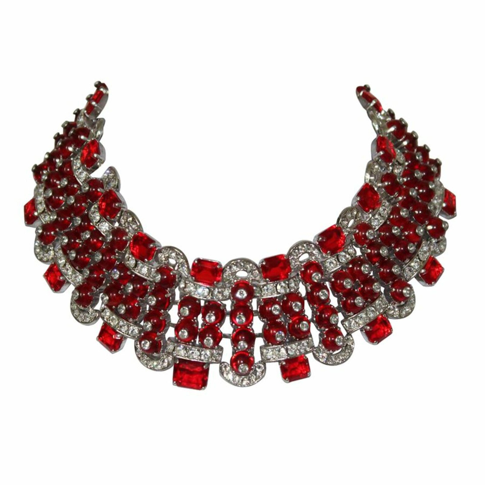 Carlo Zini Necklace in Red