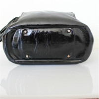 Anya Hindmarch Sac fourre-tout en Cuir verni en Noir