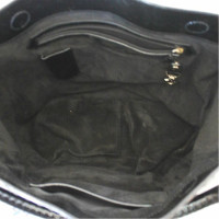 Anya Hindmarch Tote Bag aus Lackleder in Schwarz