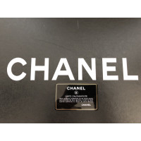 Chanel Shopping Tote Lakleer in Roze
