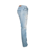 Denham Jeans Katoen in Blauw