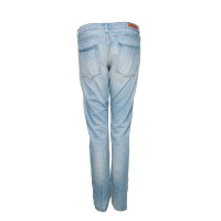 Denham Jeans Katoen in Blauw