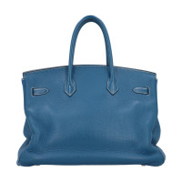 Hermès Birkin Bag 35 en Cuir en Bleu