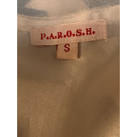 P.A.R.O.S.H. Strick aus Seide in Weiß