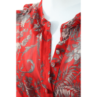 The Kooples Dress Silk in Red