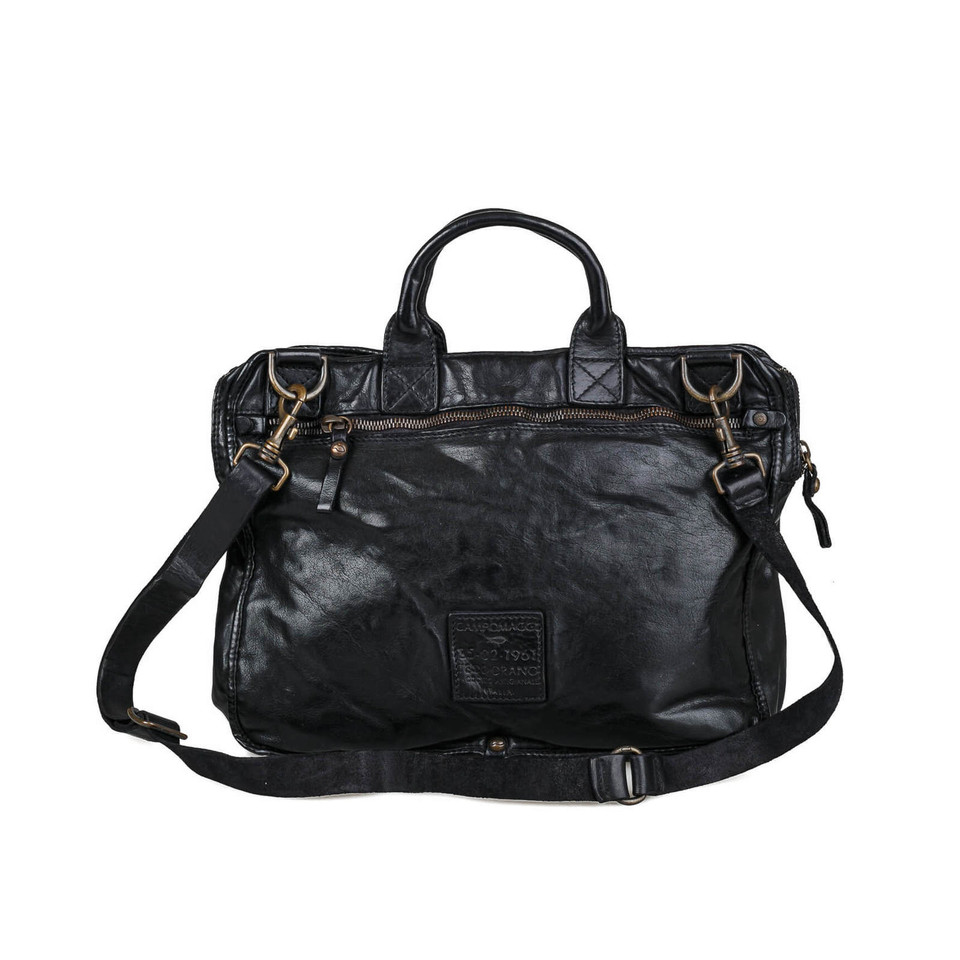 Campomaggi Shopper Leather in Black