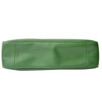 Longchamp Umhängetasche aus Leder in Grün