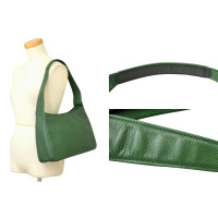 Longchamp Shoulder bag Leather in Green