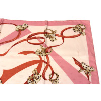 Cartier Schal/Tuch aus Seide in Rosa / Pink