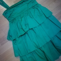 Jc De Castelbajac Kleid aus Baumwolle in Grün