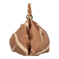 Bottega Veneta Tie-Dye Aquilone Bag aus Leder in Braun