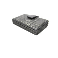 Dior Täschchen/Portemonnaie aus Leder in Grau