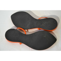 Etro Sandalen aus Leder in Orange
