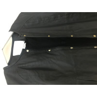 Guido Maria Kretschmer Jacket/Coat Leather in Black