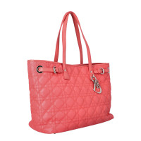 Christian Dior Lady Dior Large Shopping Tote in Pink