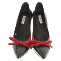 Prada Pumps mit Schleifen-Applikation