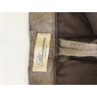 Blumarine Trousers Wool in Brown