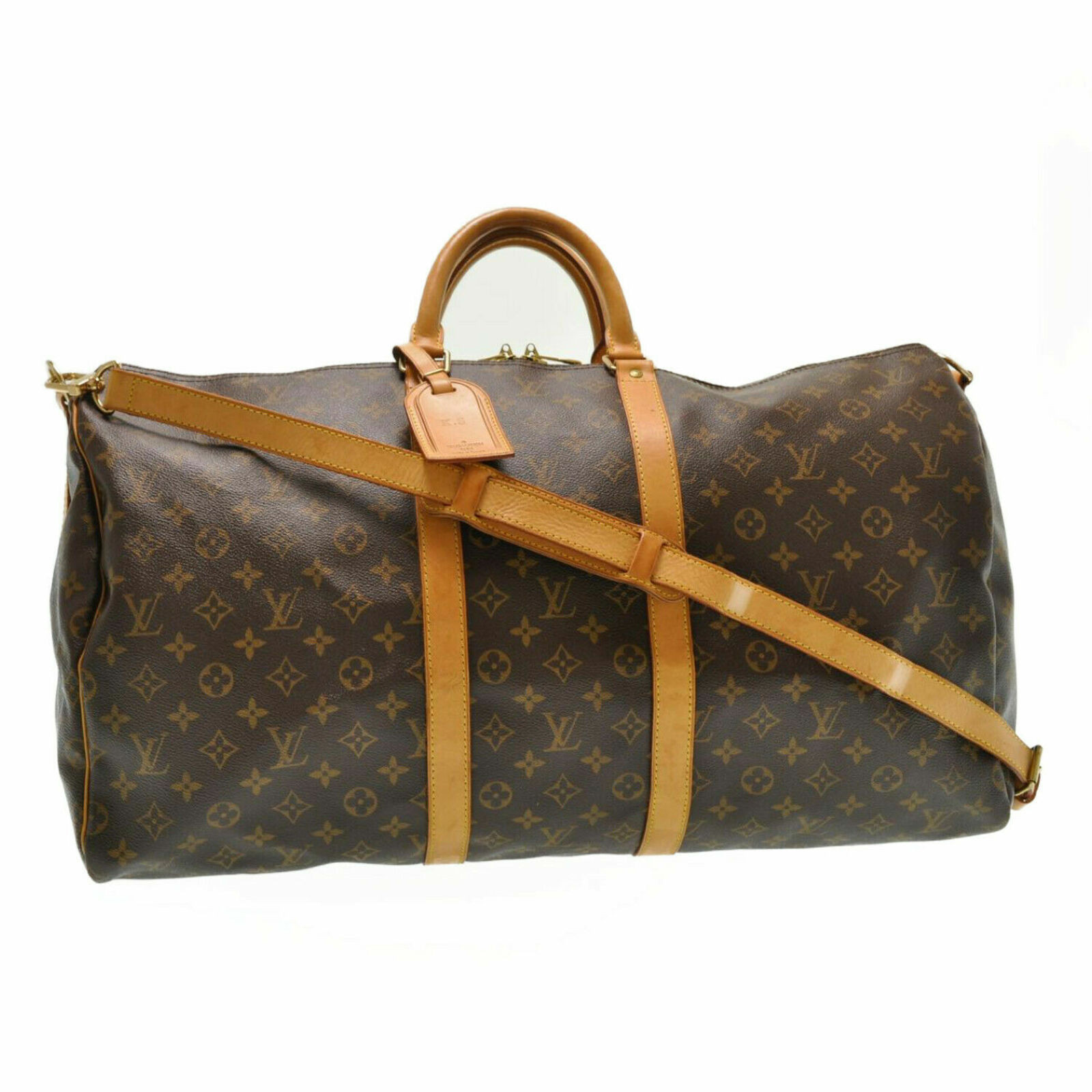 Louis Vuitton Keepall 55 Bandouliere Canvas in Brown - Second Hand Louis  Vuitton Keepall 55 Bandouliere Canvas in Brown buy used for 975€ (4306136)
