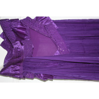 Gianni Versace Dress Silk in Violet
