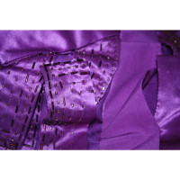 Gianni Versace Dress Silk in Violet