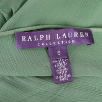 Ralph Lauren Robe en Soie en Vert