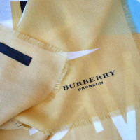 Burberry Prorsum sciarpa di cachemire con motivo
