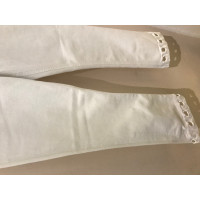 Victoria By Victoria Beckham Jeans in Denim in Bianco