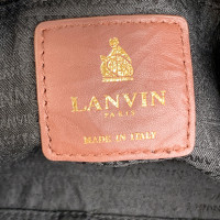Lanvin Amalia Tote Leather in Brown