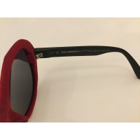 Karl Lagerfeld Sonnenbrille in Rot