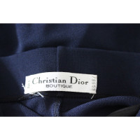 Christian Dior Hose aus Viskose in Blau