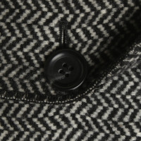 Dolce & Gabbana Coat with herringbone pattern
