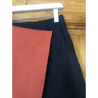 Vionnet Skirt Silk in Orange