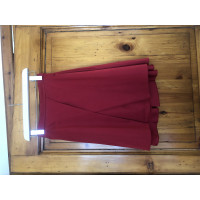 Vionnet Skirt Silk in Red