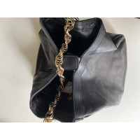 Versace For H&M Handtasche aus Leder in Schwarz