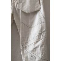 Marithé Et Francois Girbaud Paire de Pantalon en Coton en Blanc