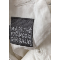 Marithé Et Francois Girbaud Paire de Pantalon en Coton en Blanc