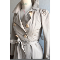 Cynthia Rowley Jacket/Coat in Beige