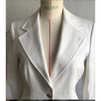 Dolce & Gabbana Anzug aus Baumwolle in Weiß