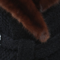 Dolce & Gabbana Veste avec col en fourrure