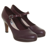Clarks Mary Janes a Bordeaux